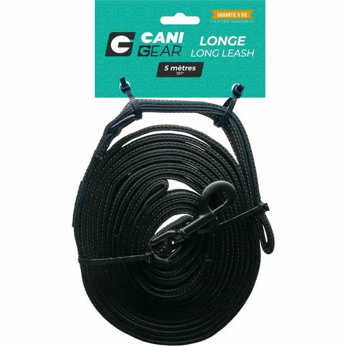 5m Retractable Dog Lead – Black