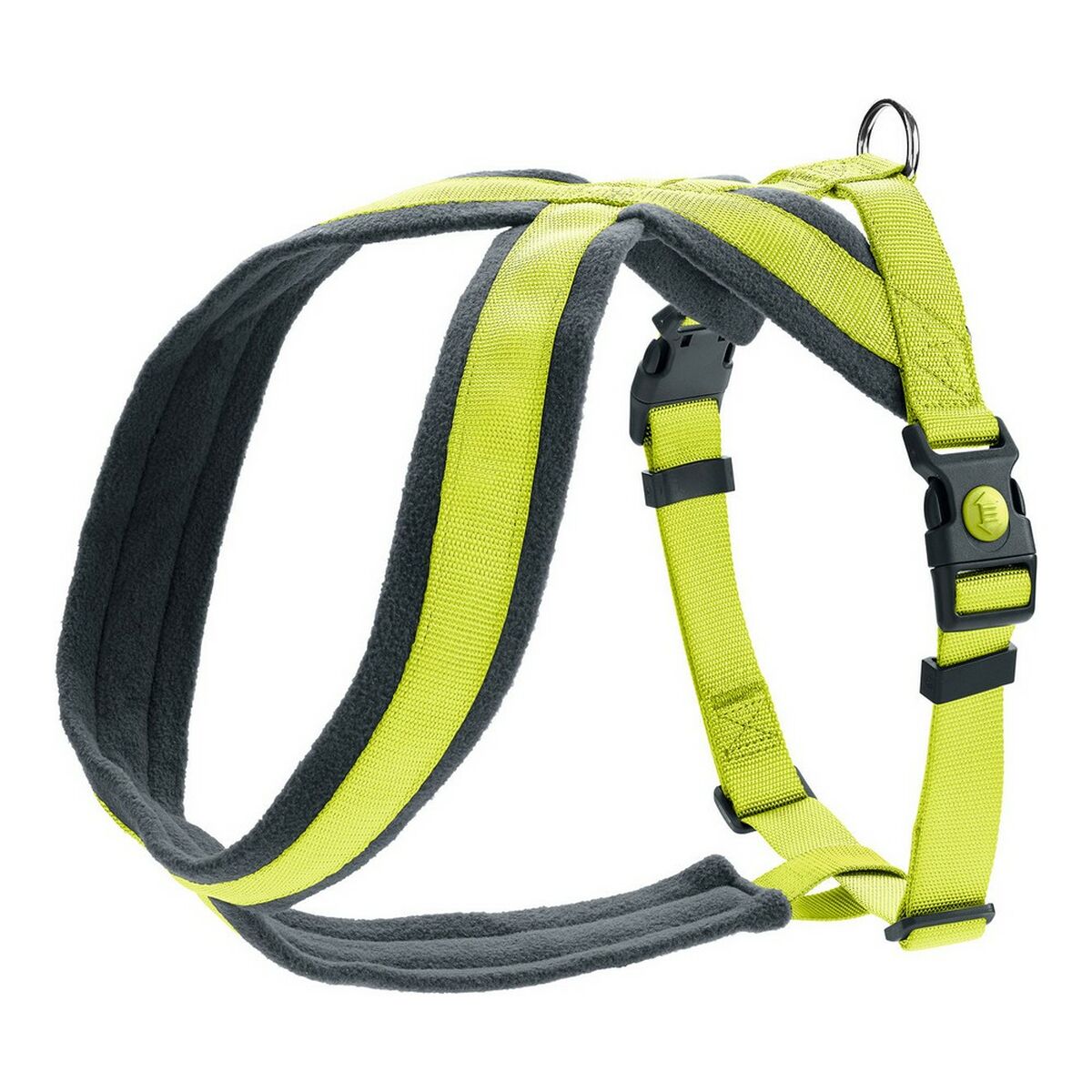Hunter London Comfort Dog Harness – Lime (M/L, 63–82 cm)