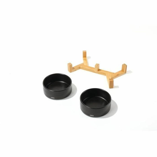 MPETS Dog Feeder – Black