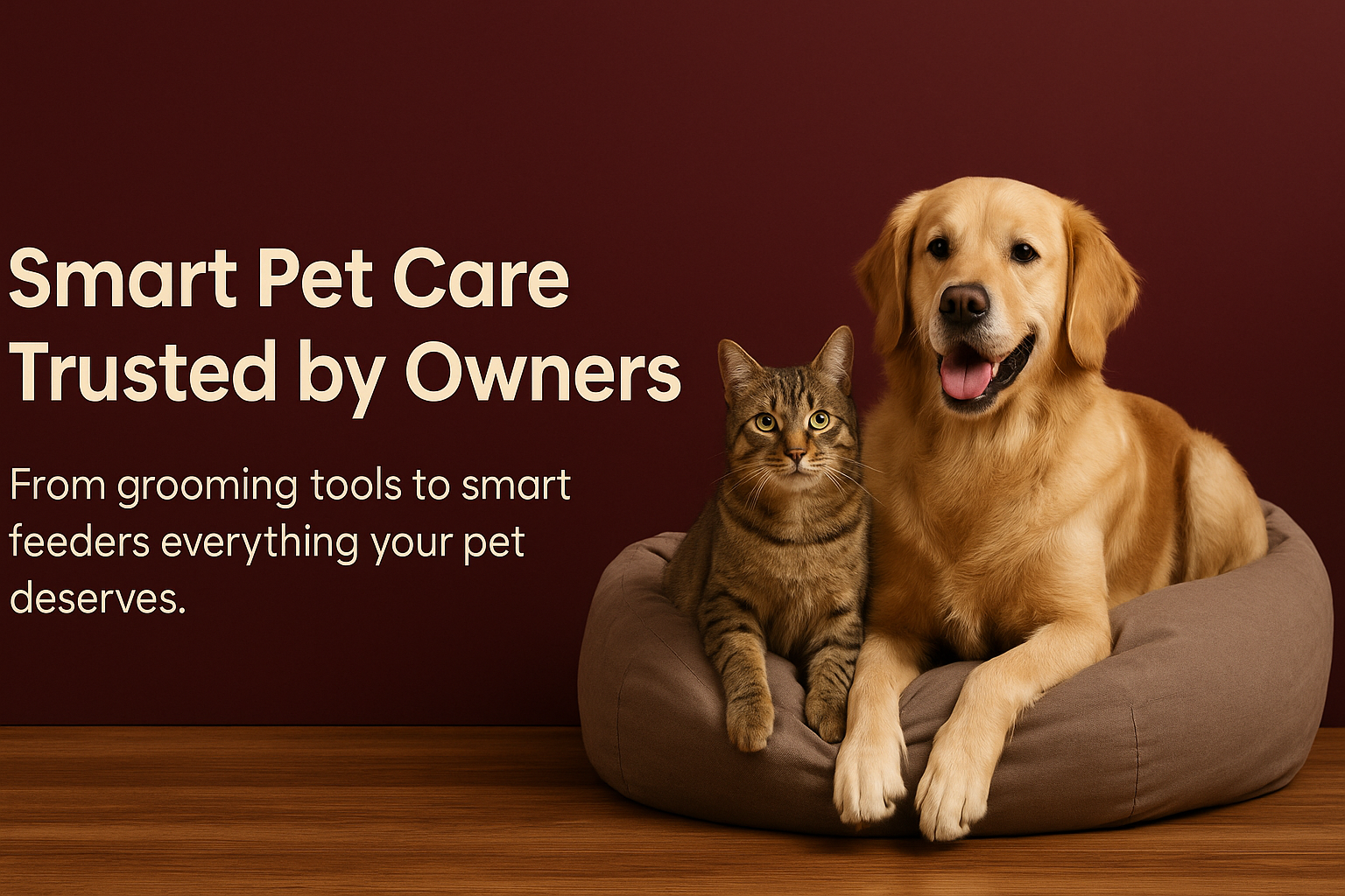 Pet lifestyle banner