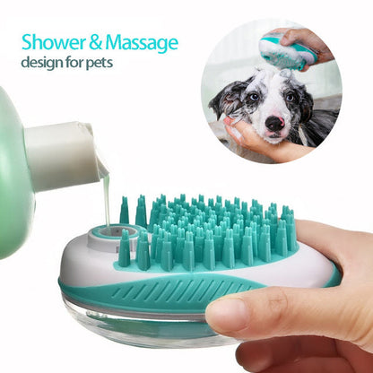 Pet Bath & Grooming Brush Comb