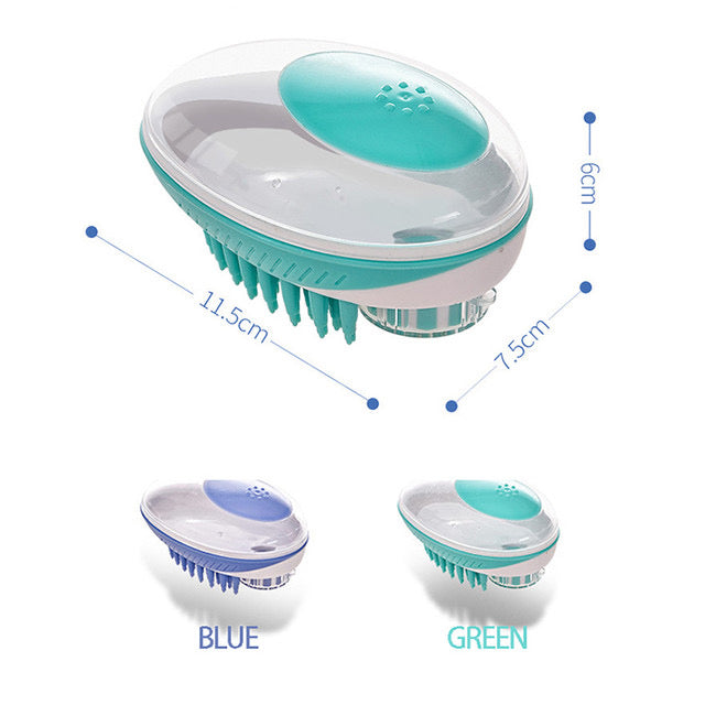 Pet Bath & Grooming Brush Comb