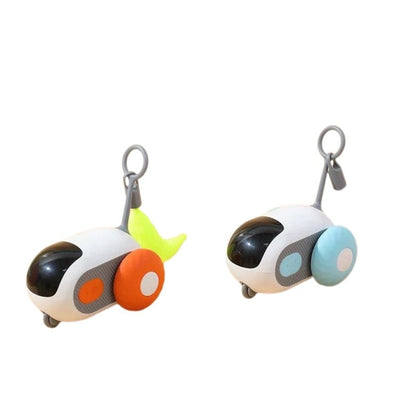 Interactive Remote-Control Cat Toy Car with Feather