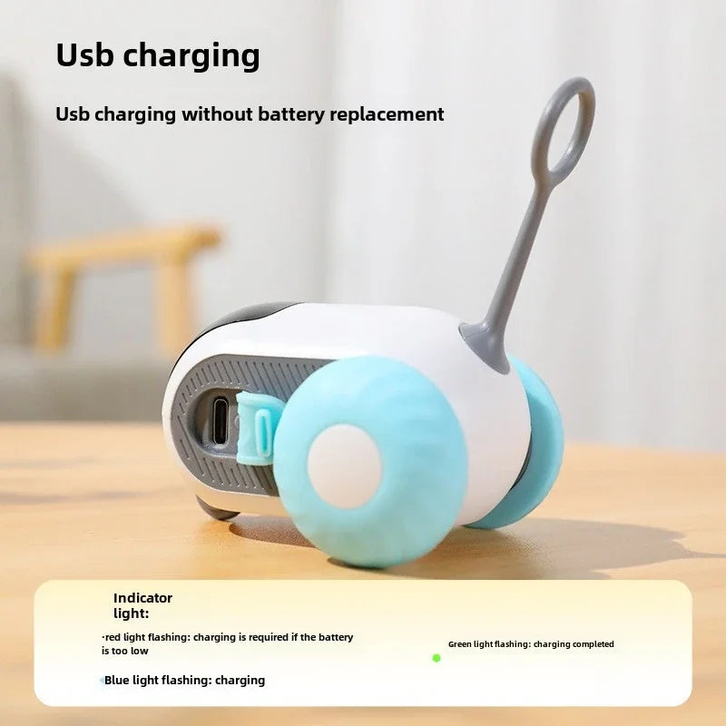 Interactive Remote Control Cat Toy Car-2