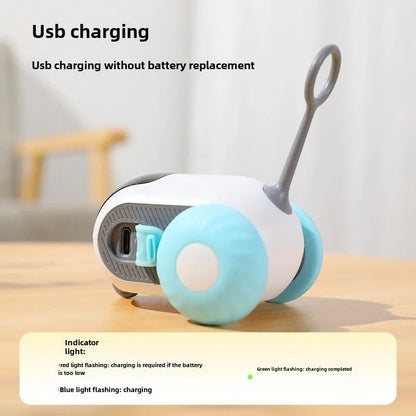 Interactive Remote Control Cat Toy Car-2